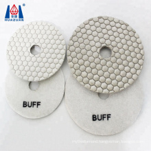 4 Inch Granite Diamond Stone Dry Polishing Pads for Marble